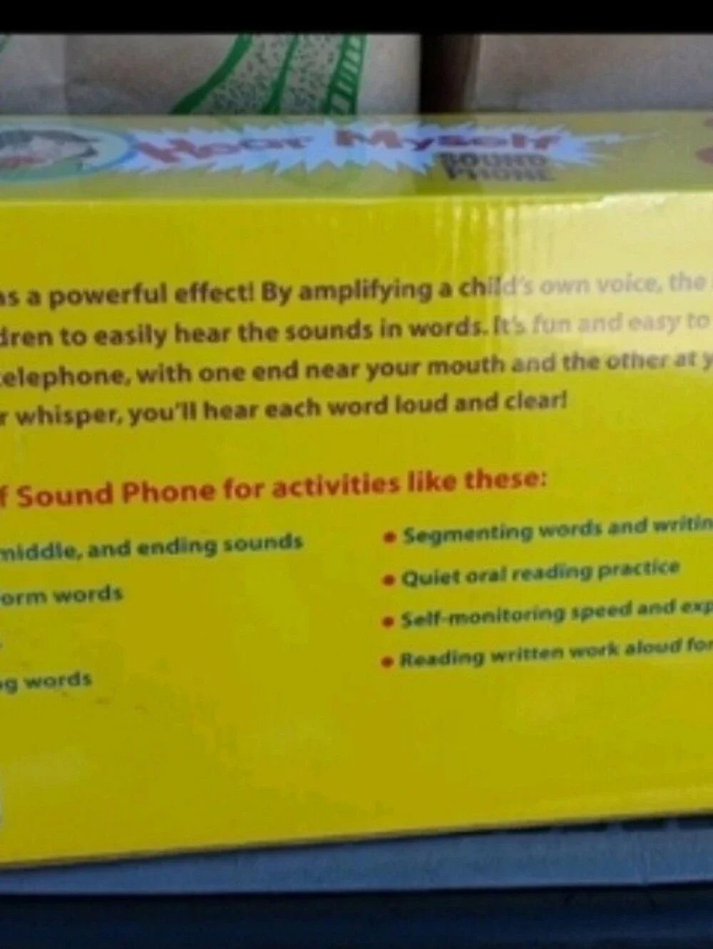 Lakeshore Hear Myself Sound Phones Set Of 10 NEW sealed